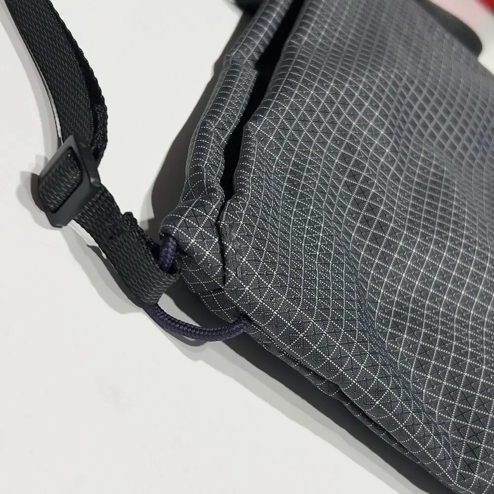 Bellroy Lite Sacoche Shadow Grid Shoulder Bag Crossbody Lightweight Travel Gray